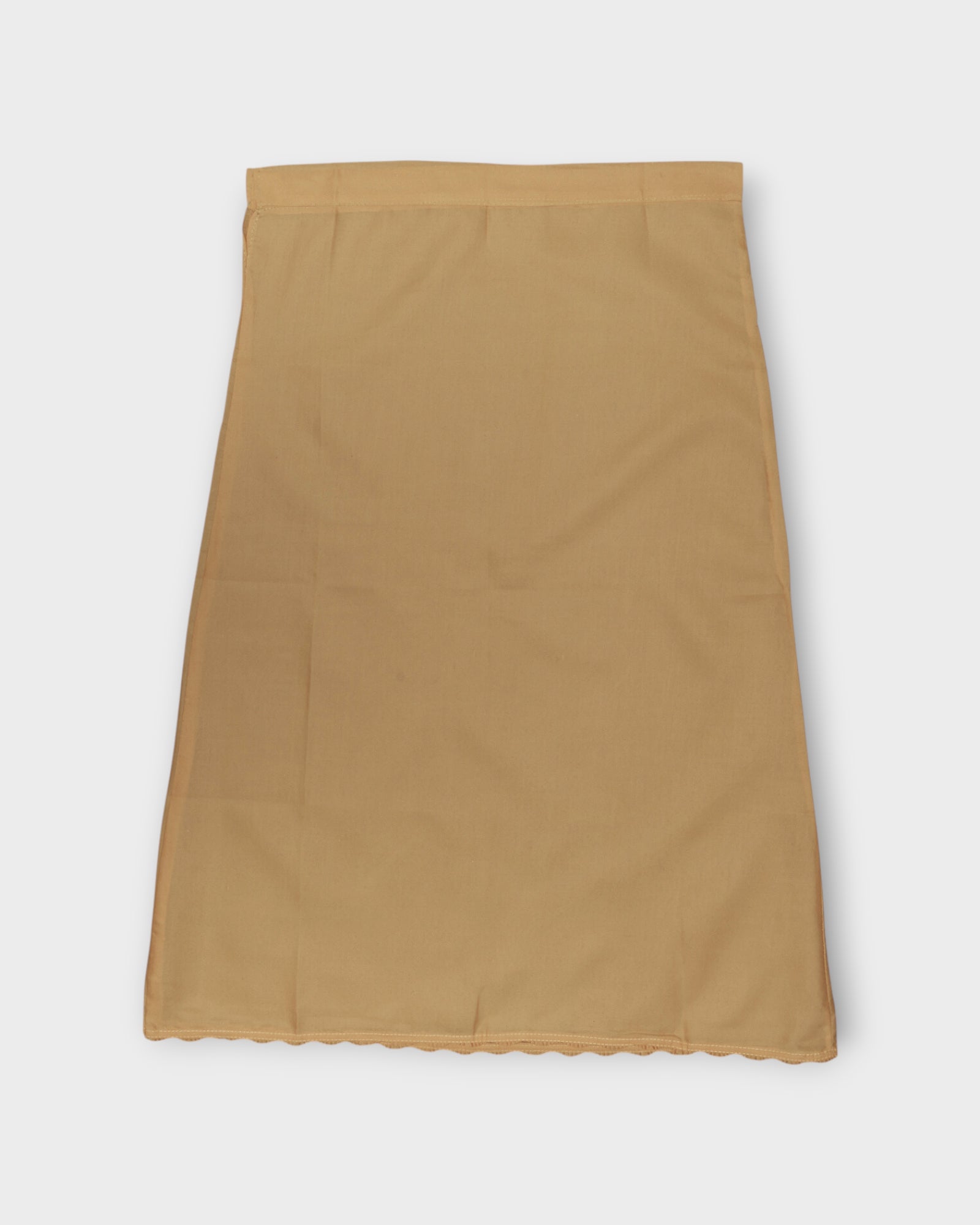 Tan Cotton Ankle Length Petticoat