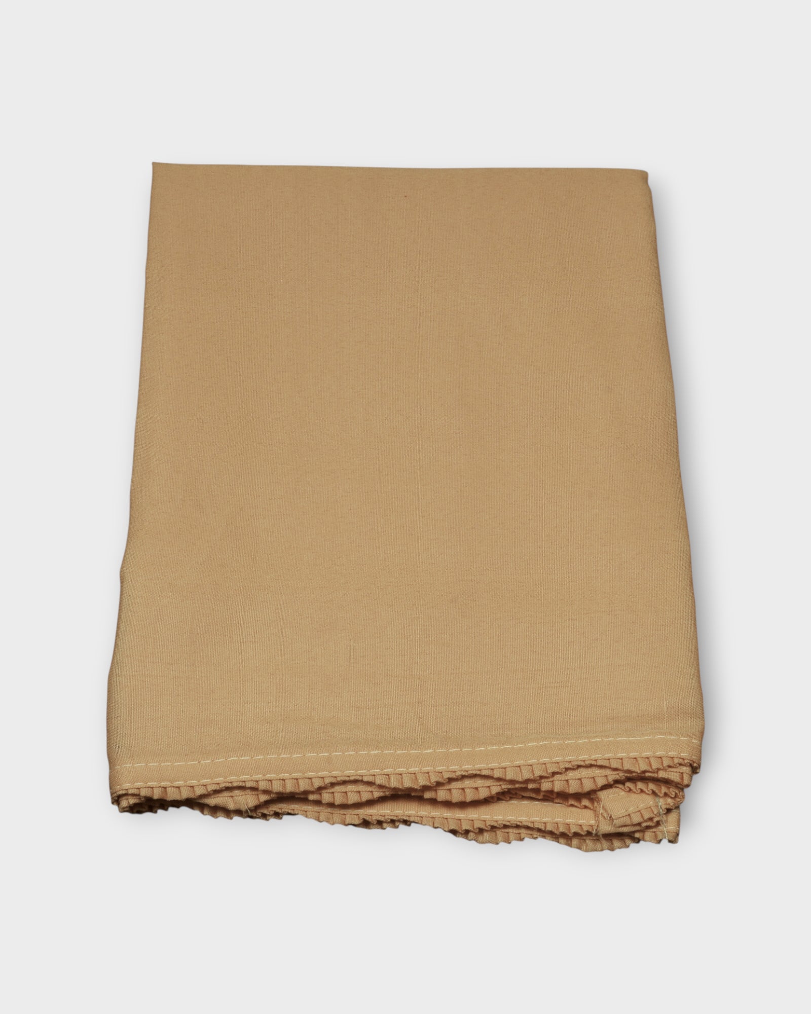Tan Cotton Ankle Length Petticoat
