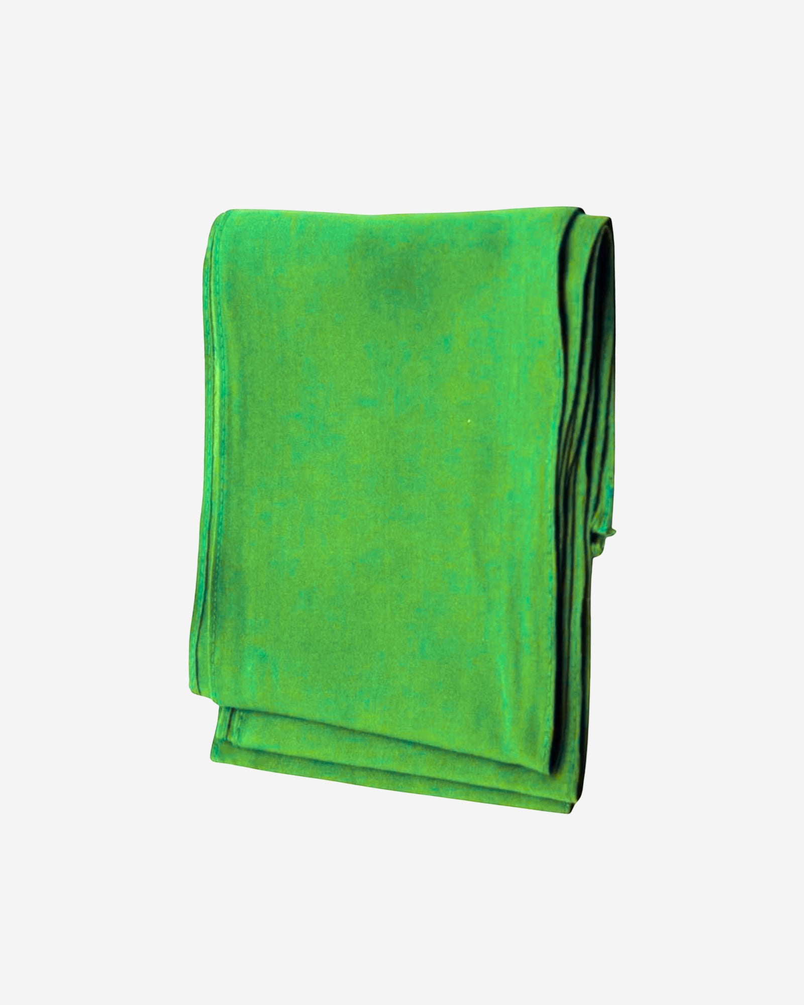 Light Green Cotton Saree Fall