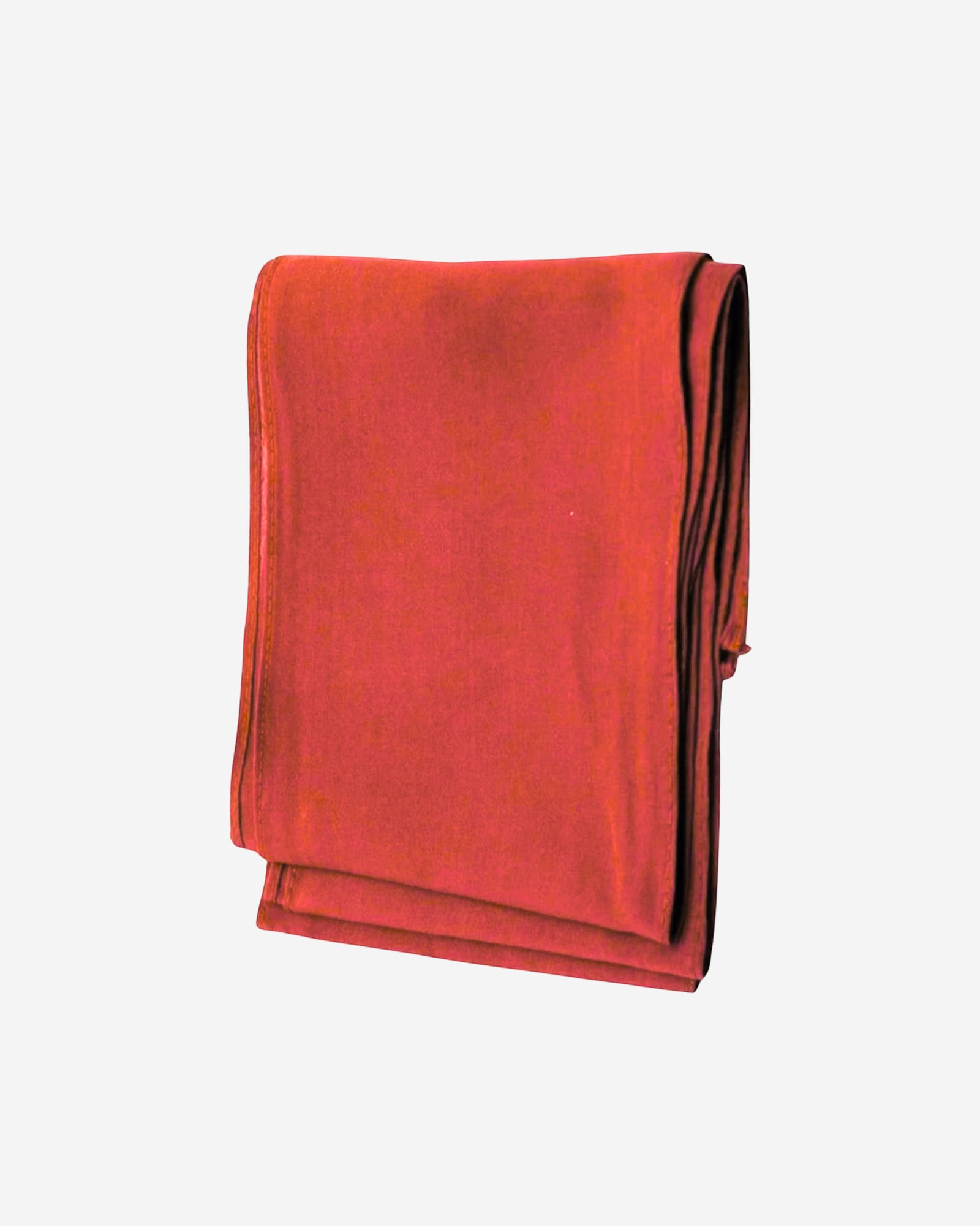 Red Cotton Saree Fall