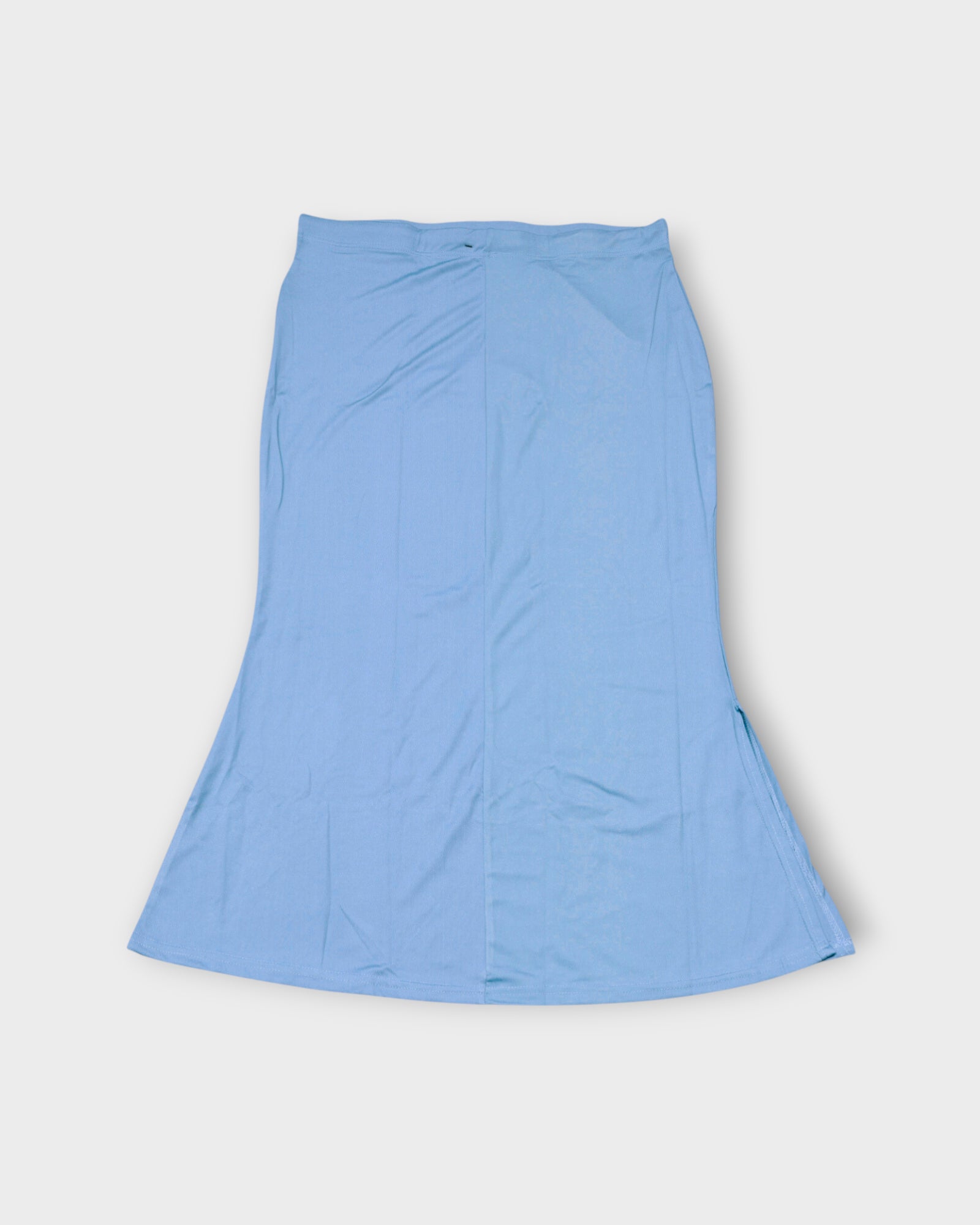 Blue Cotton Sleek Saree Shaper