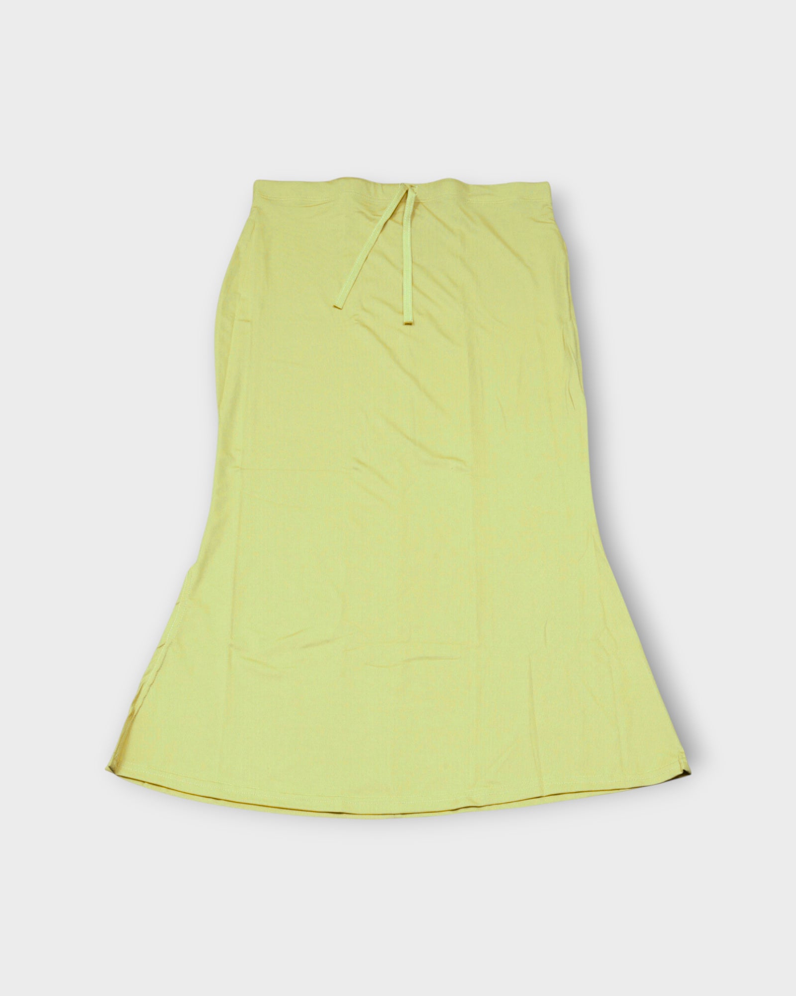 Lemon Yellow Cotton Saree Shaper