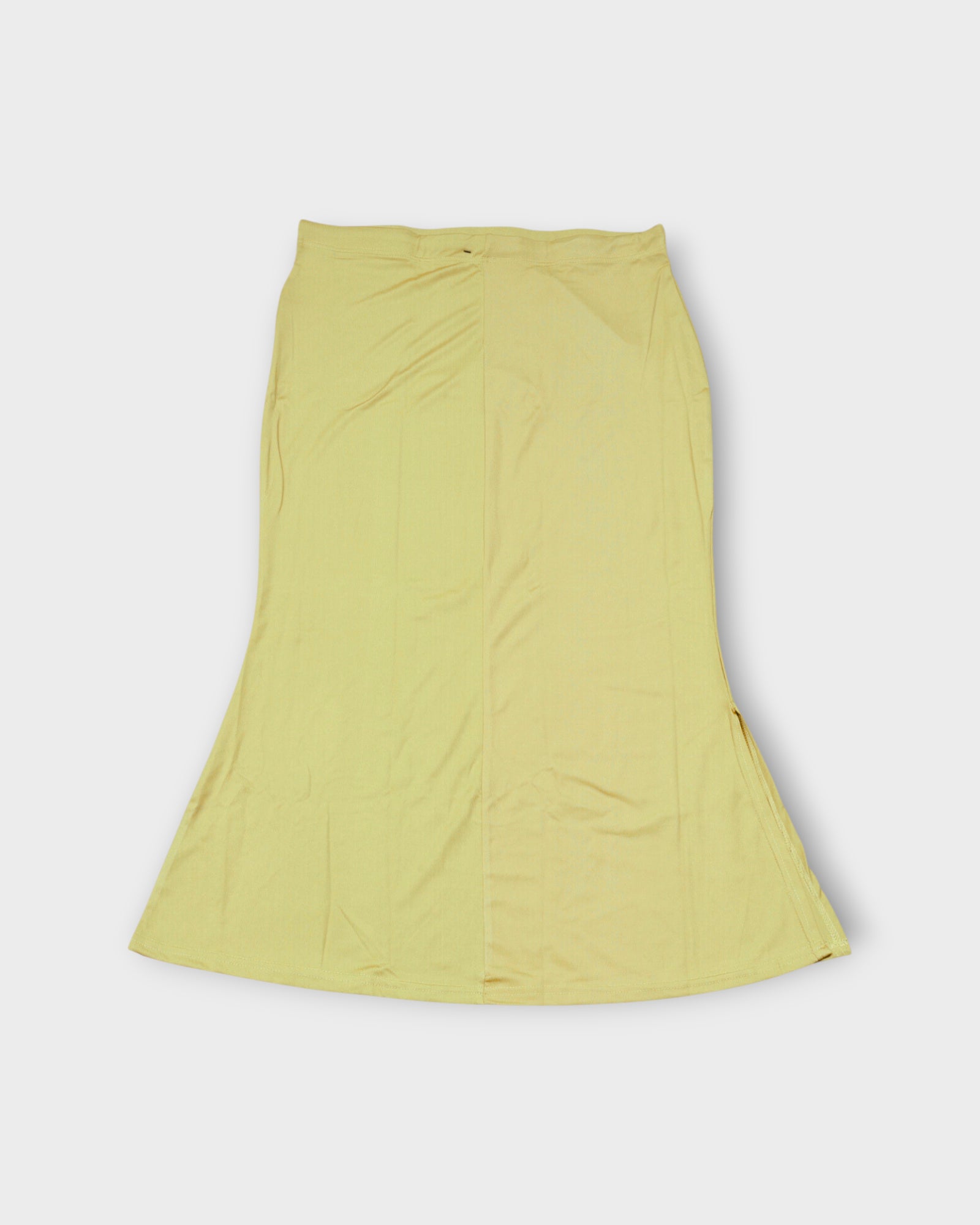 Lemon Yellow Cotton Saree Shaper