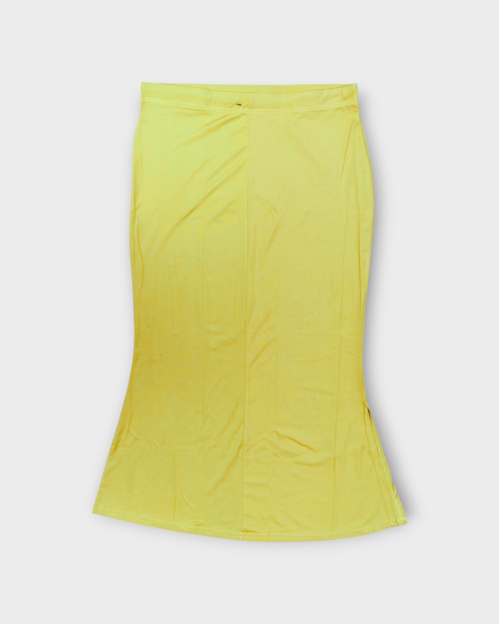 Lemon Yellow Cotton Saree Shaper