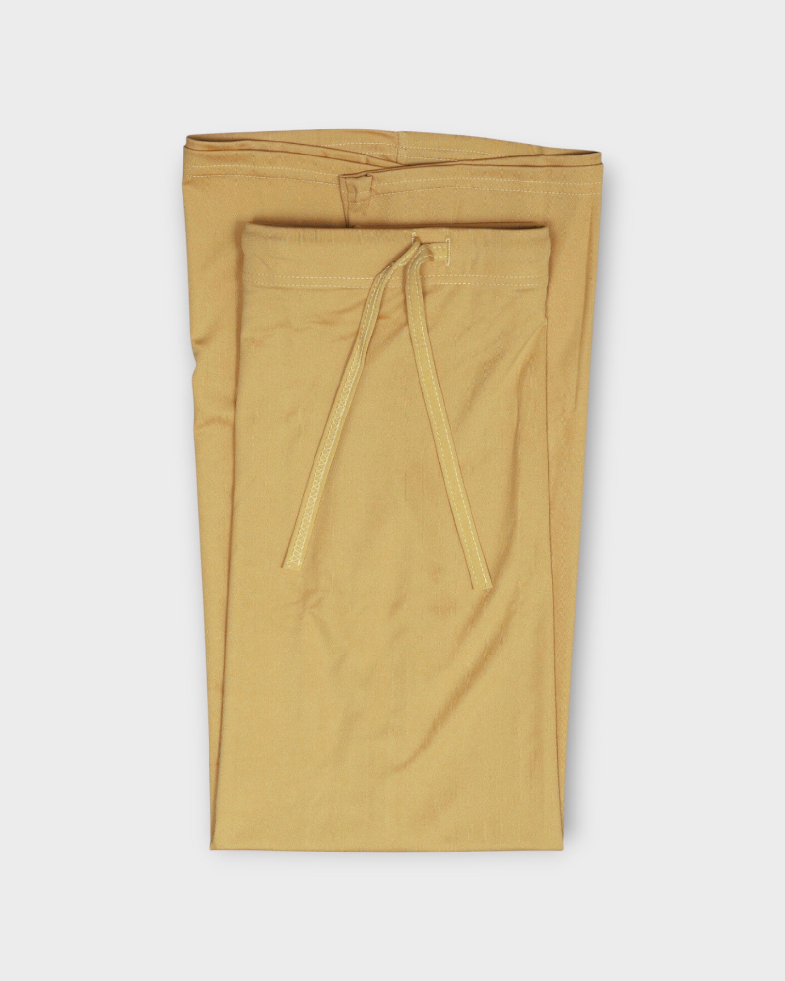 Mustard Yellow Cotton Saree Shaper