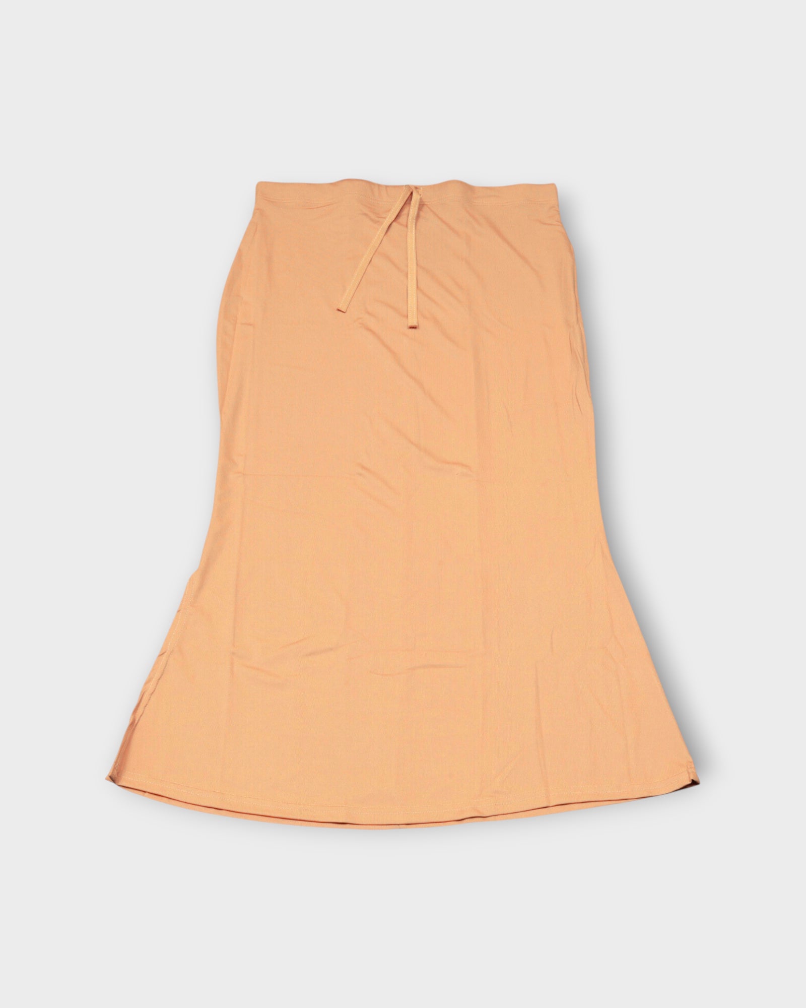 Dark Orange Cotton Saree Shaper Petticoat