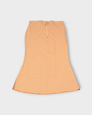 Dark Orange Cotton Saree Shaper Petticoat