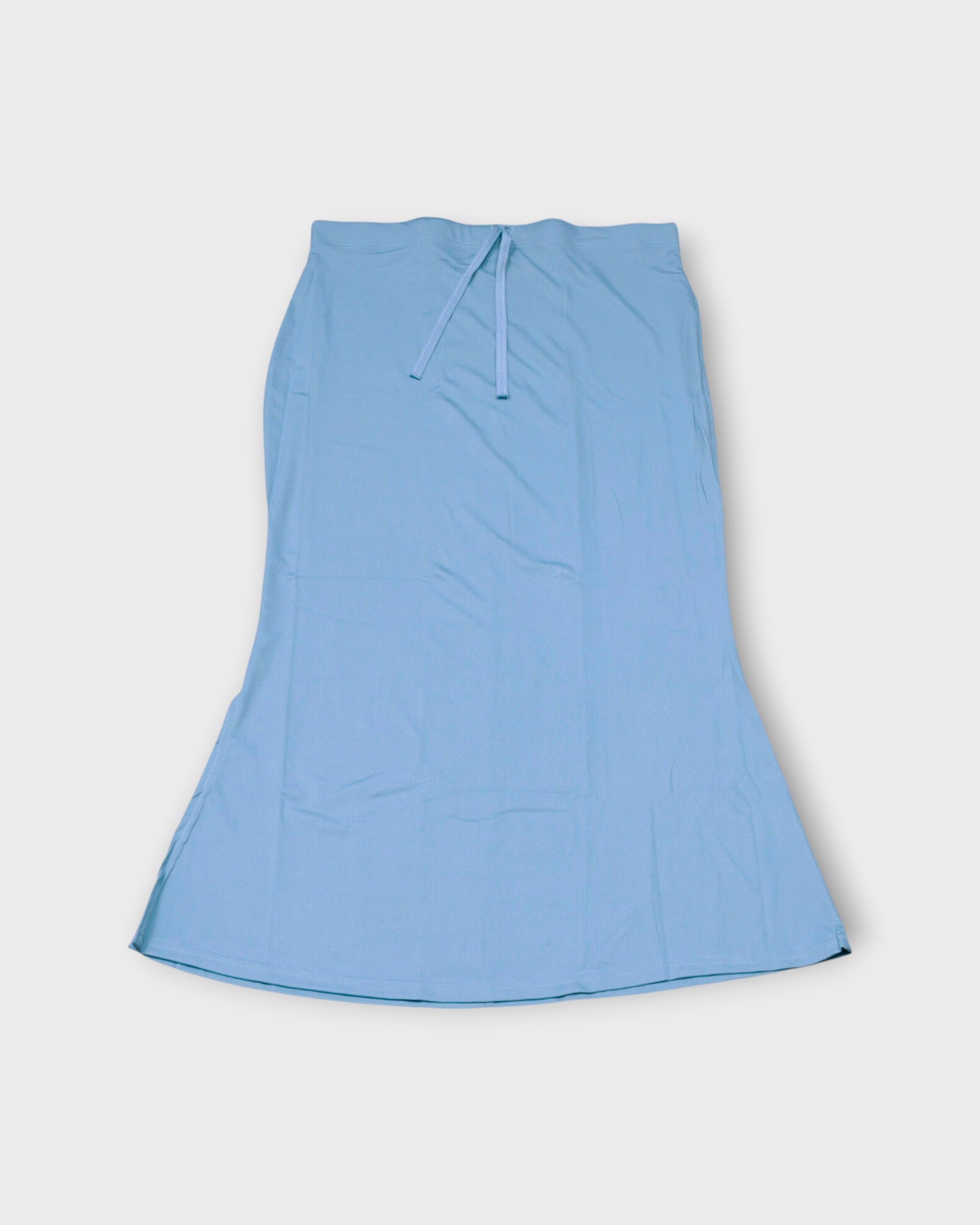 Peacock Blue Cotton Saree Shaper