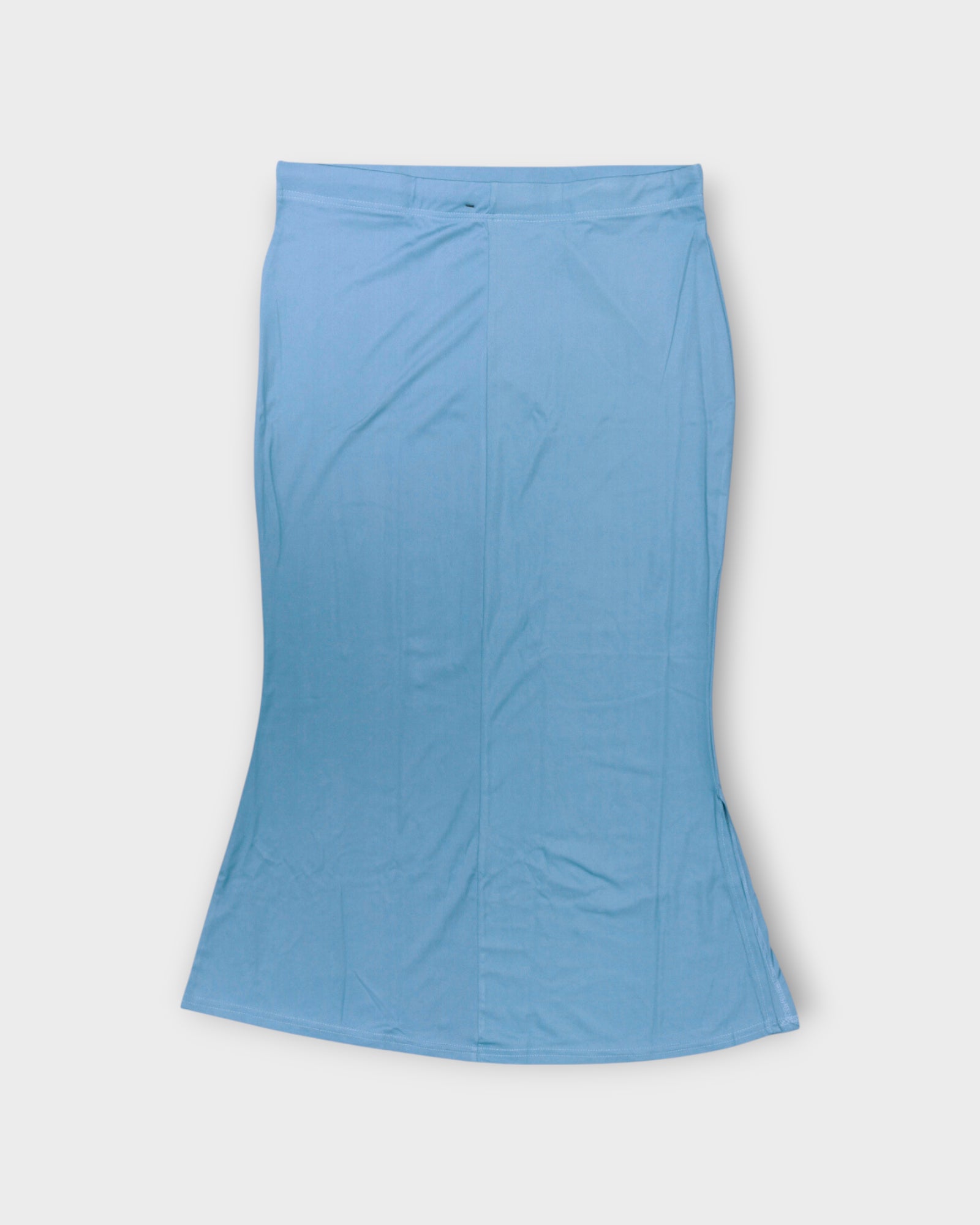 Peacock Blue Cotton Saree Shaper