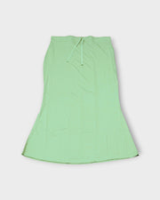 Pista Green Cotton Saree Shaper