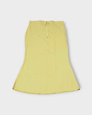 Light Yellow Cotton Saree Shaper
