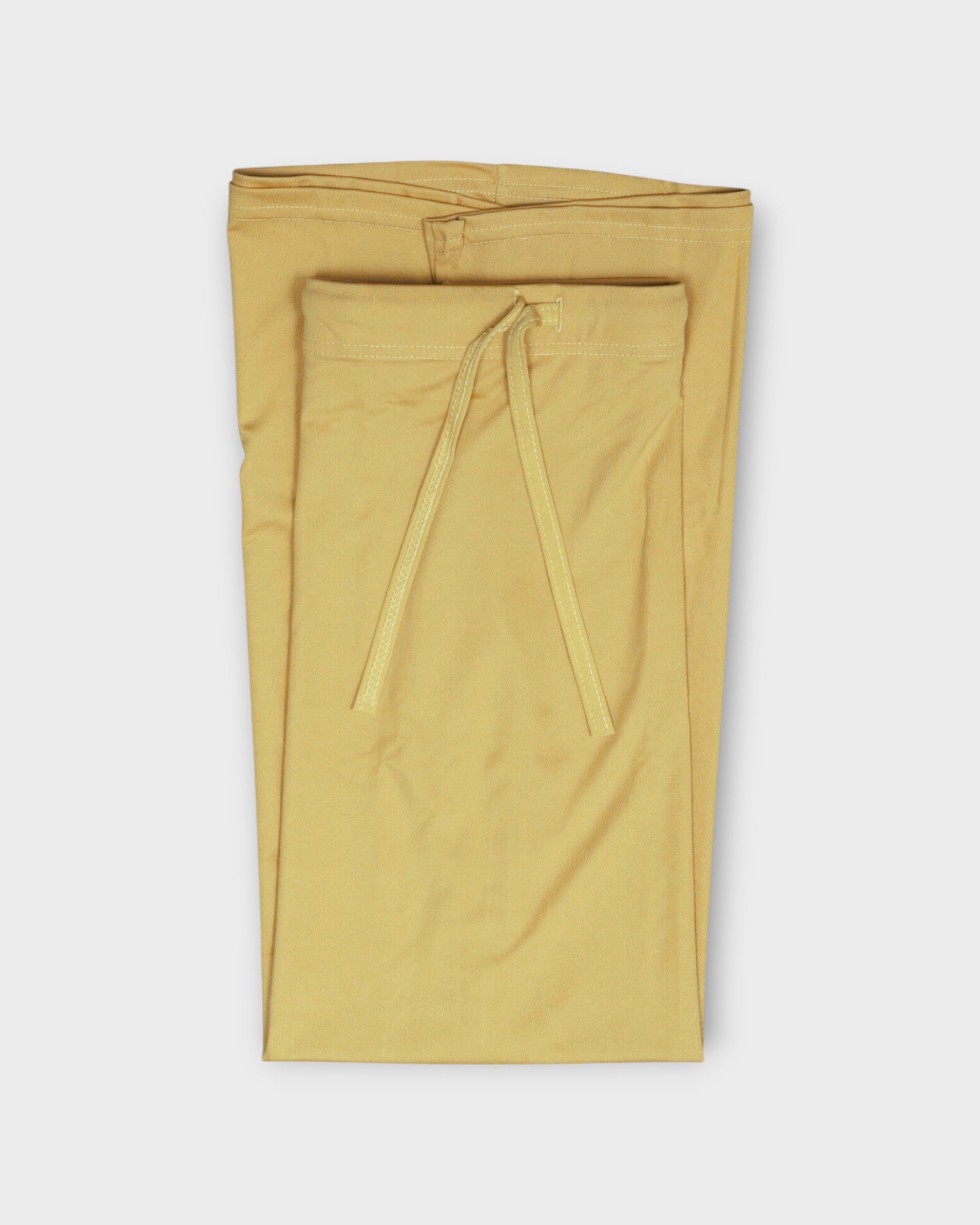 Light Yellow Cotton Saree Shaper