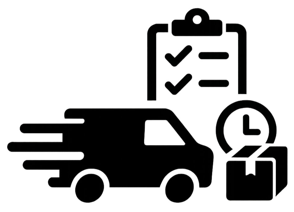 Swift Pickup Order Processing black icon